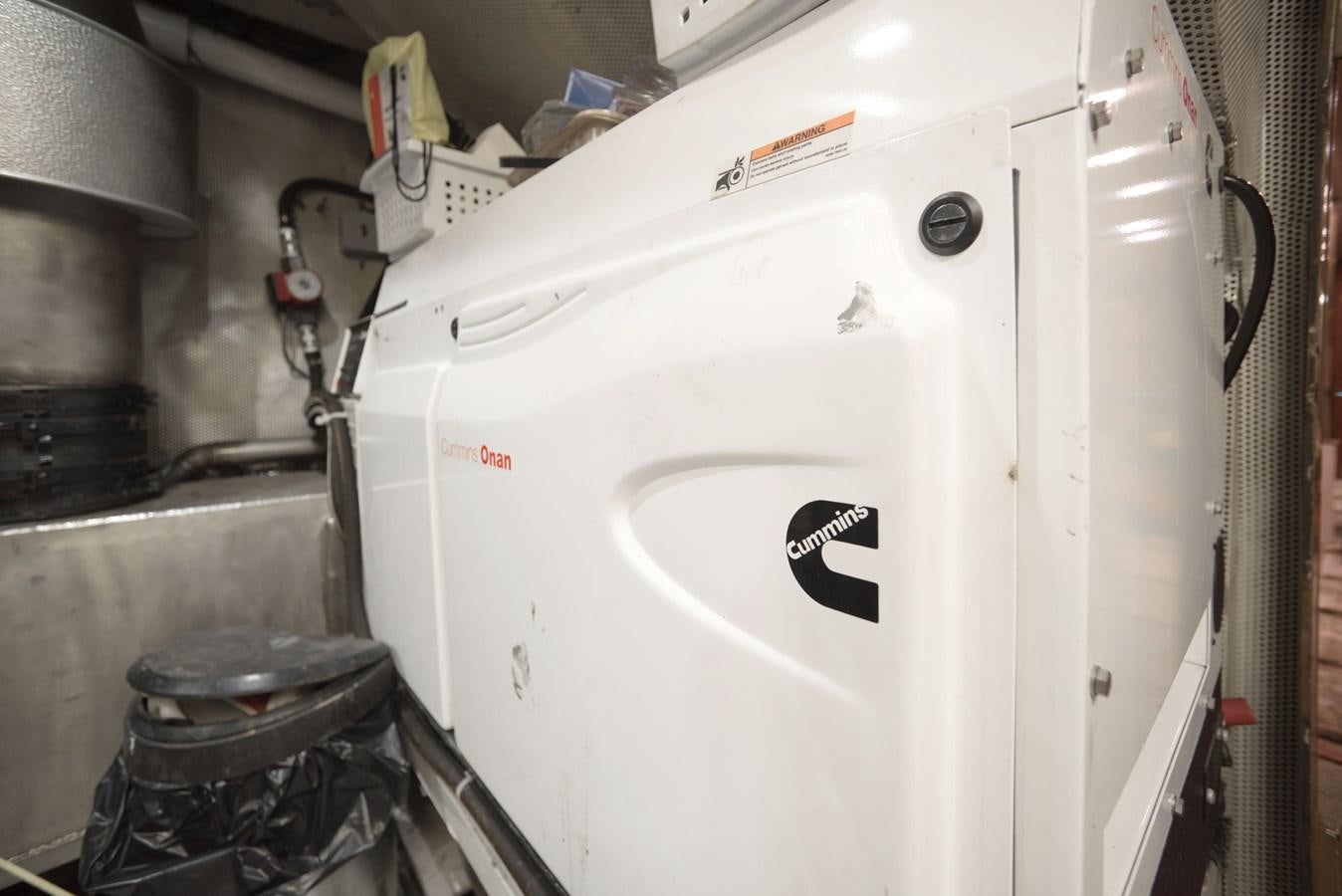 a white machine with a number on it aboard BLUE SYMPHONIE Yacht for Sale