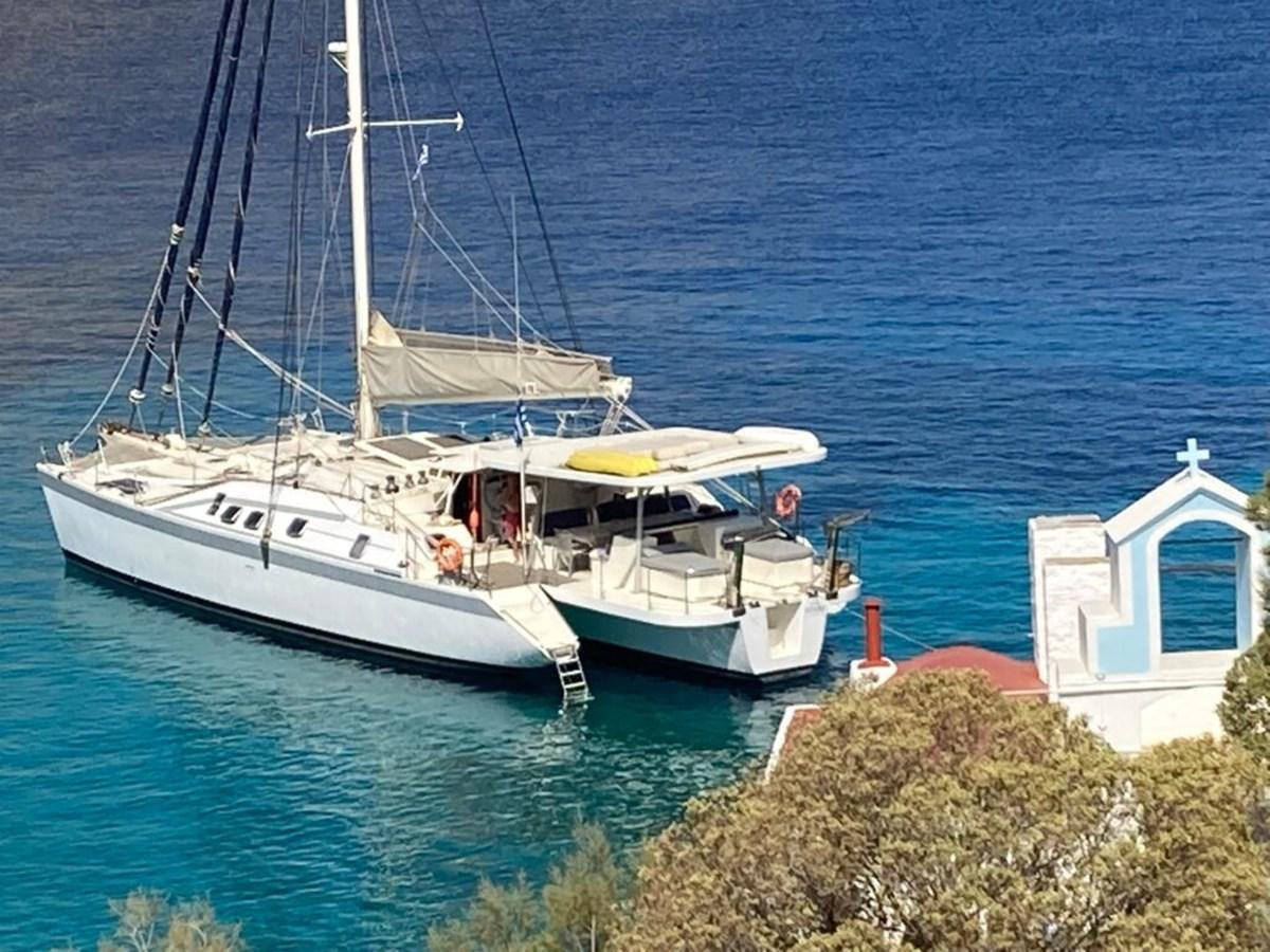 a boat on the water aboard CONAN Yacht for Sale
