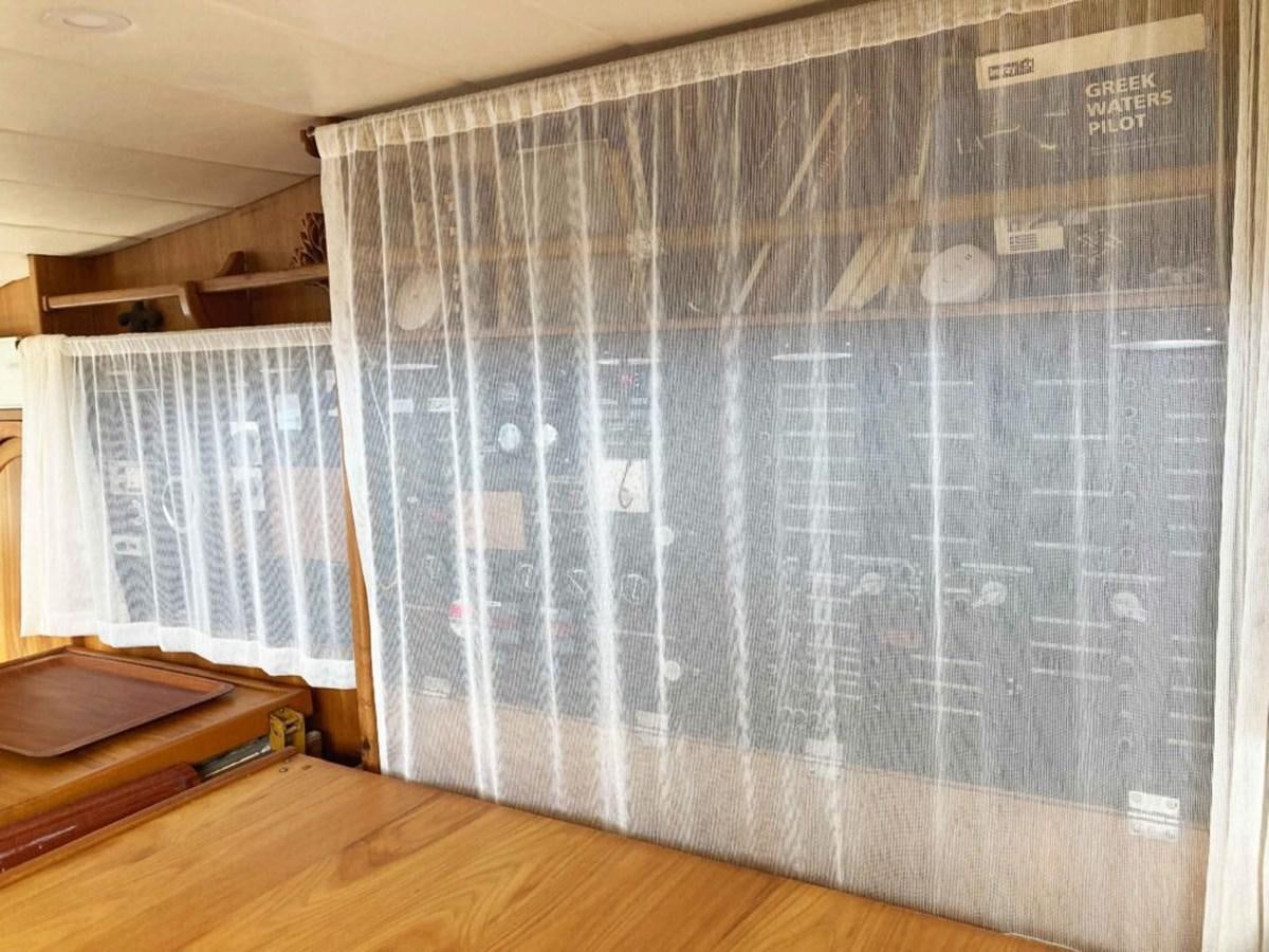 a large graphed graph paper aboard CONAN Yacht for Sale