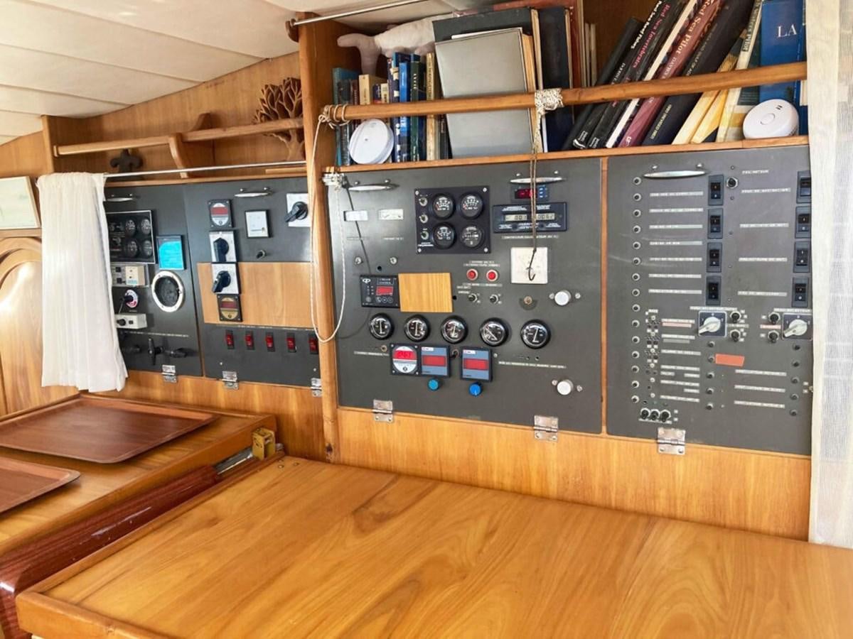 a room with a large machine aboard CONAN Yacht for Sale