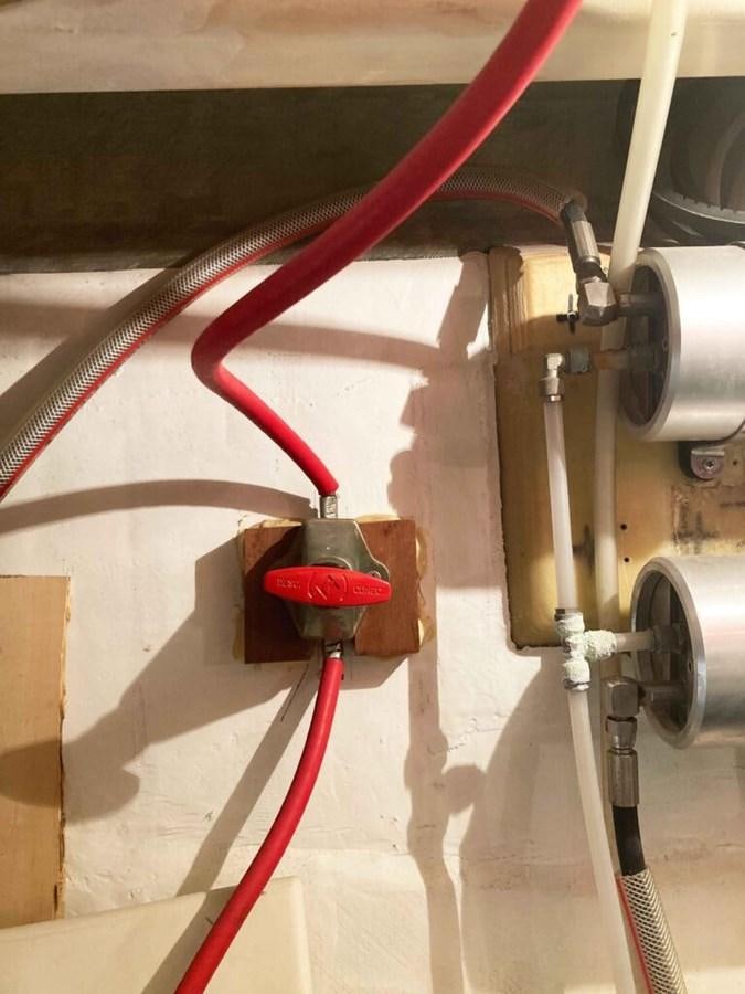 a close-up of a machine aboard CONAN Yacht for Sale