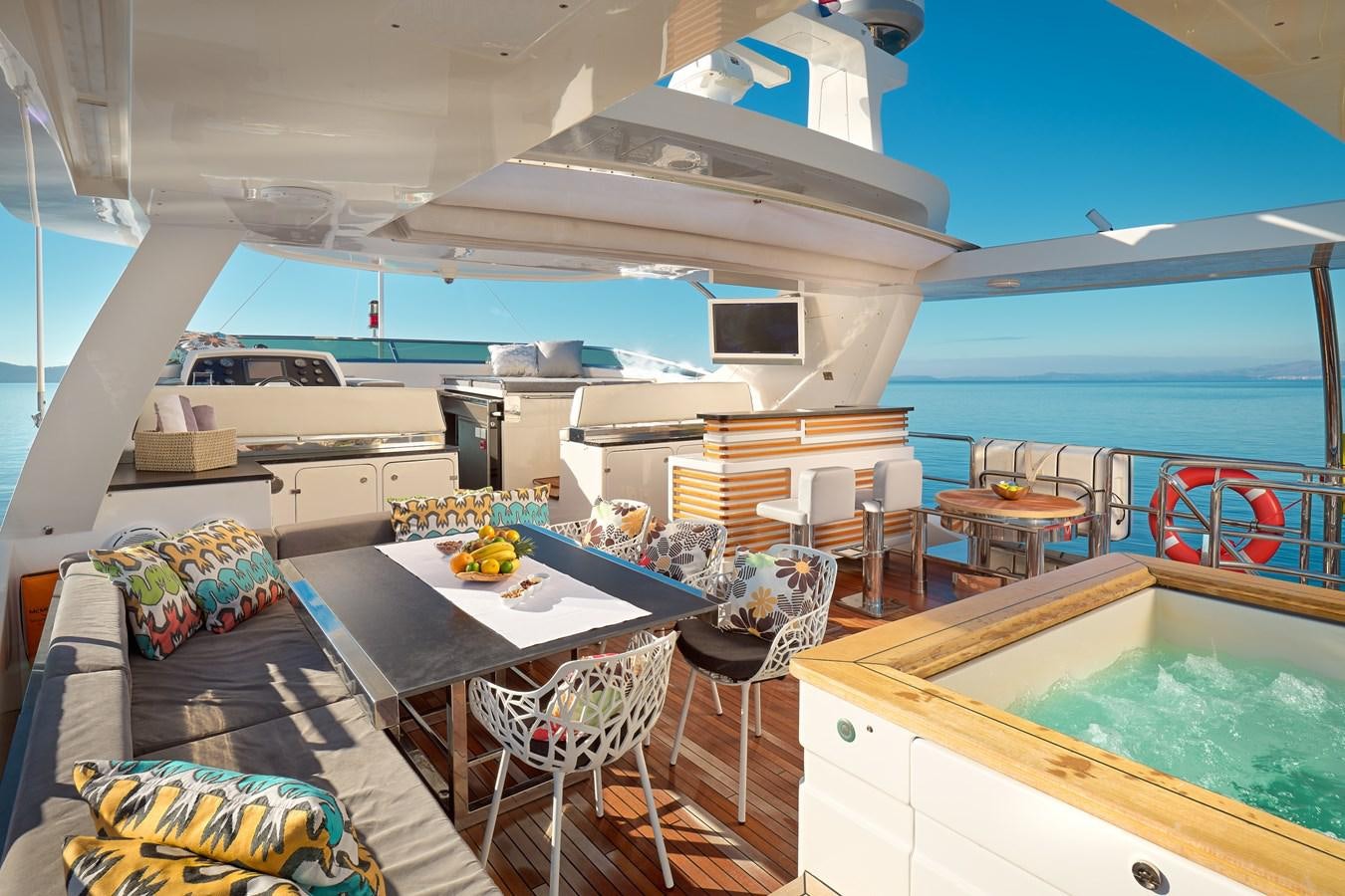 a boat on the water aboard OCEAN DRIVE Yacht for Sale
