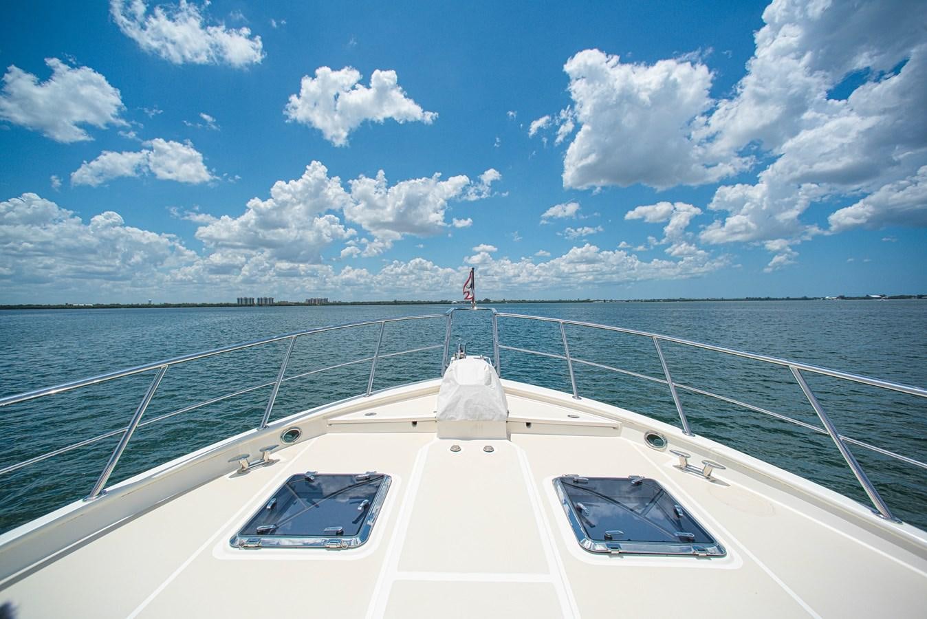 a boat on the water aboard TRUE NORTH Yacht for Sale