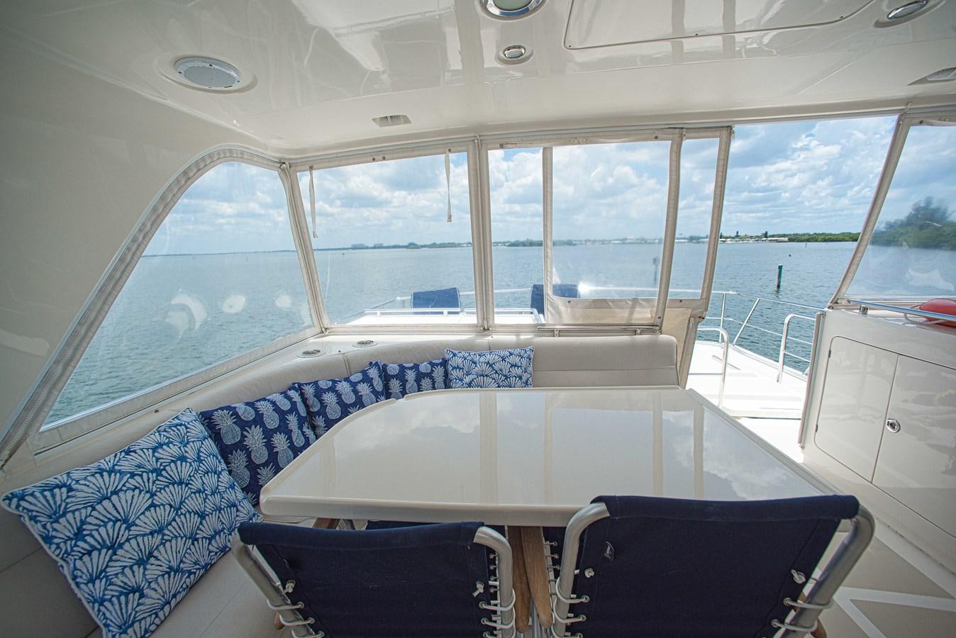 a boat with a view of the ocean aboard TRUE NORTH Yacht for Sale