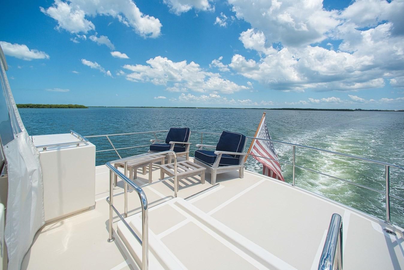 a boat on the water aboard TRUE NORTH Yacht for Sale