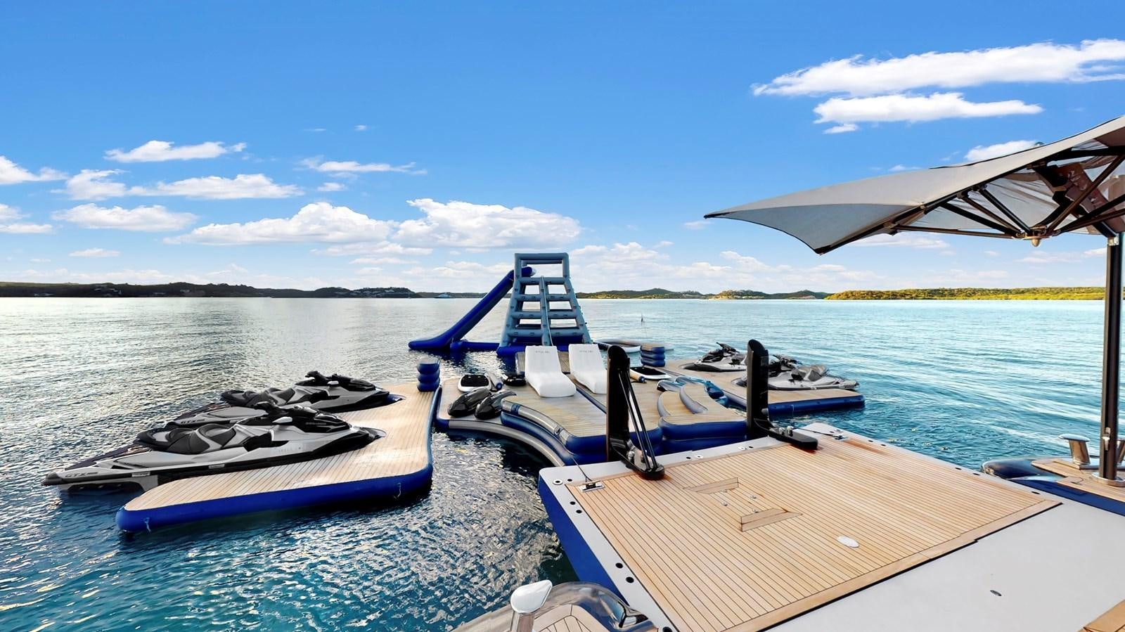 a couple of boats on a dock aboard AFTER YOU Yacht for Sale