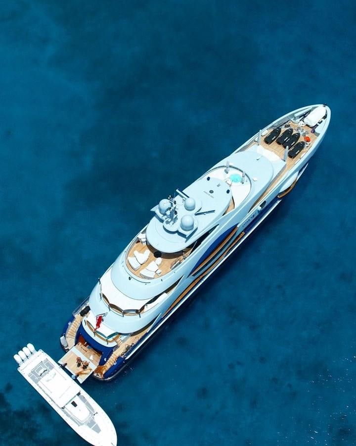 a satellite in space aboard AFTER YOU Yacht for Sale