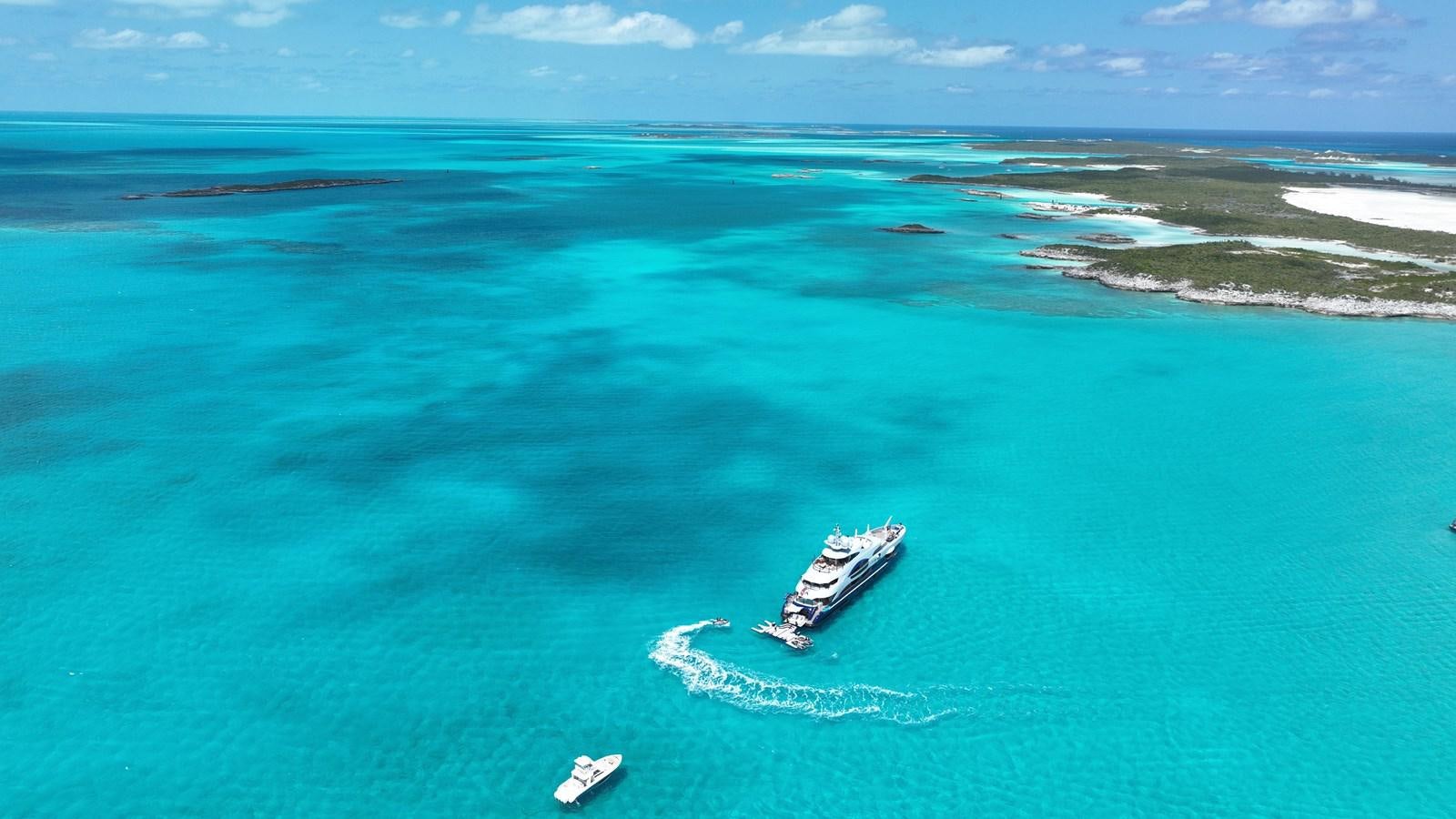 a boat in the water aboard AFTER YOU Yacht for Sale