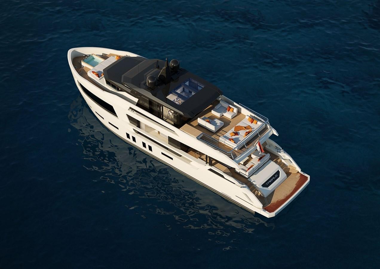 a boat on the water aboard TRIBALE YACHTS Yacht for Sale