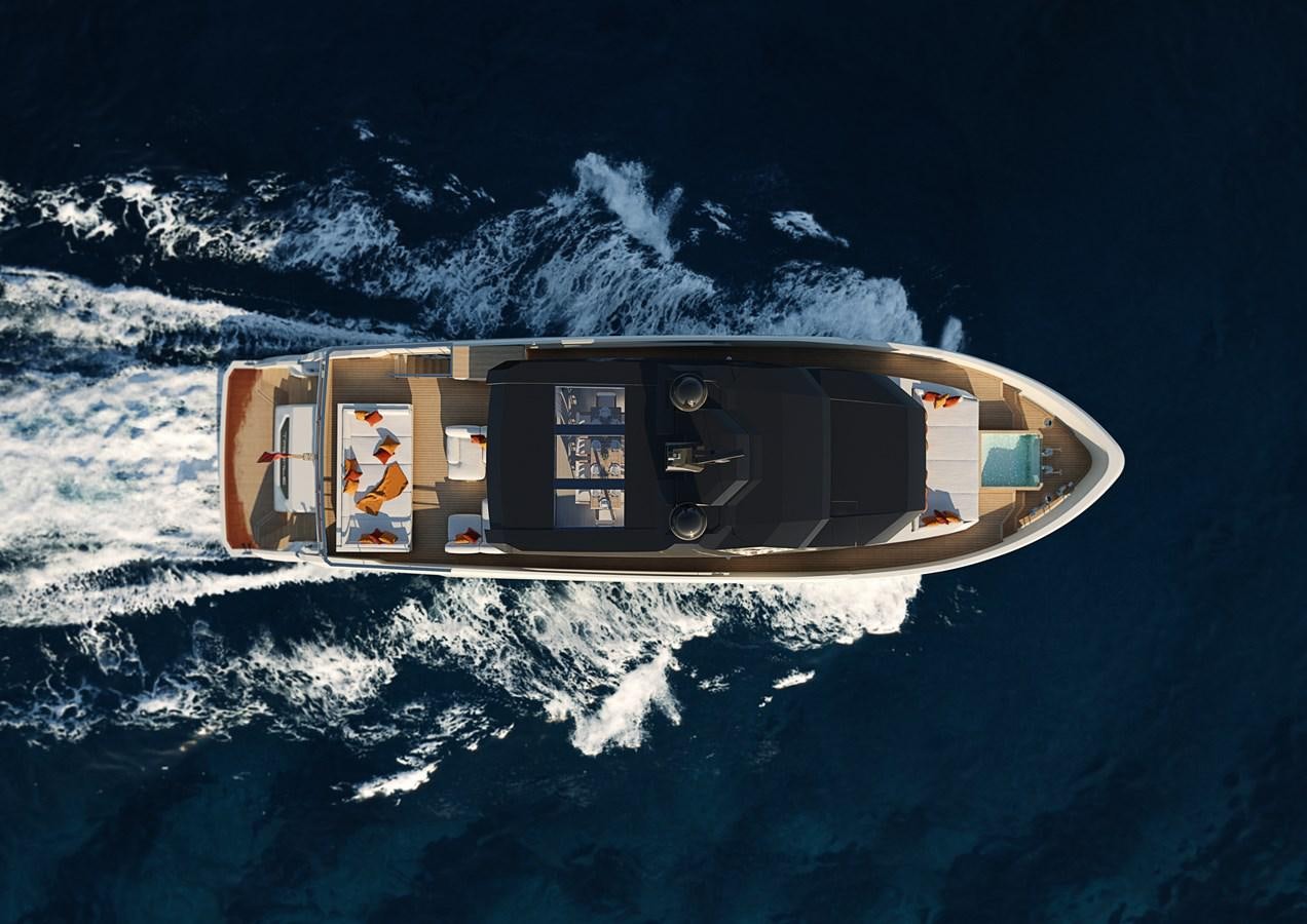 a space ship in space aboard TRIBALE YACHTS Yacht for Sale