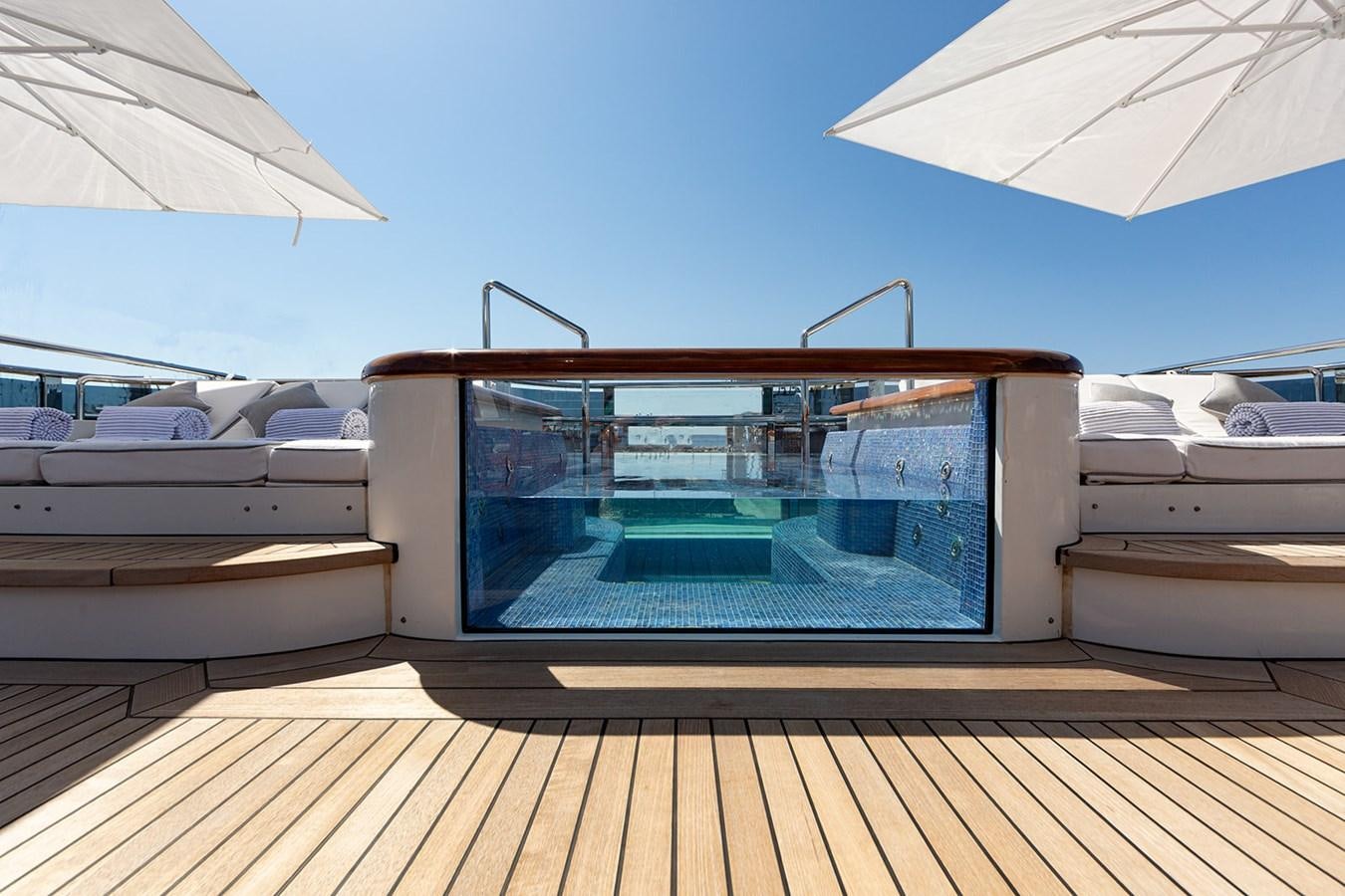 a boat on the water aboard QUEEN MAVIA Yacht for Sale