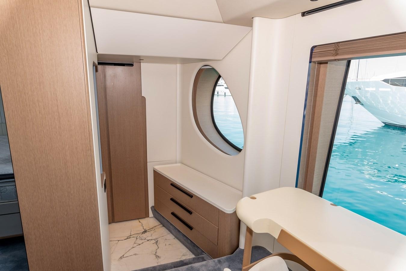a room with a window and a sink aboard AZIMUT GRANDE 26/25 Yacht for Sale
