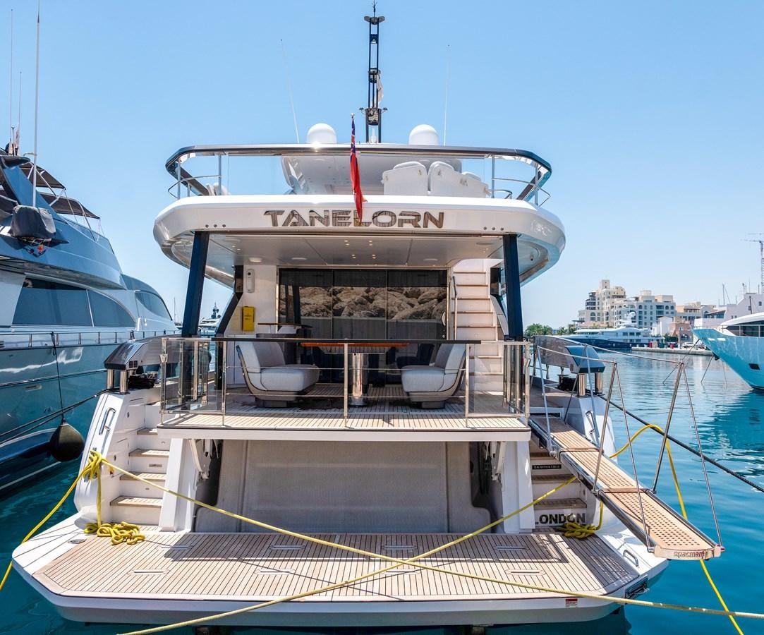 a large ship docked aboard AZIMUT GRANDE 26/25 Yacht for Sale