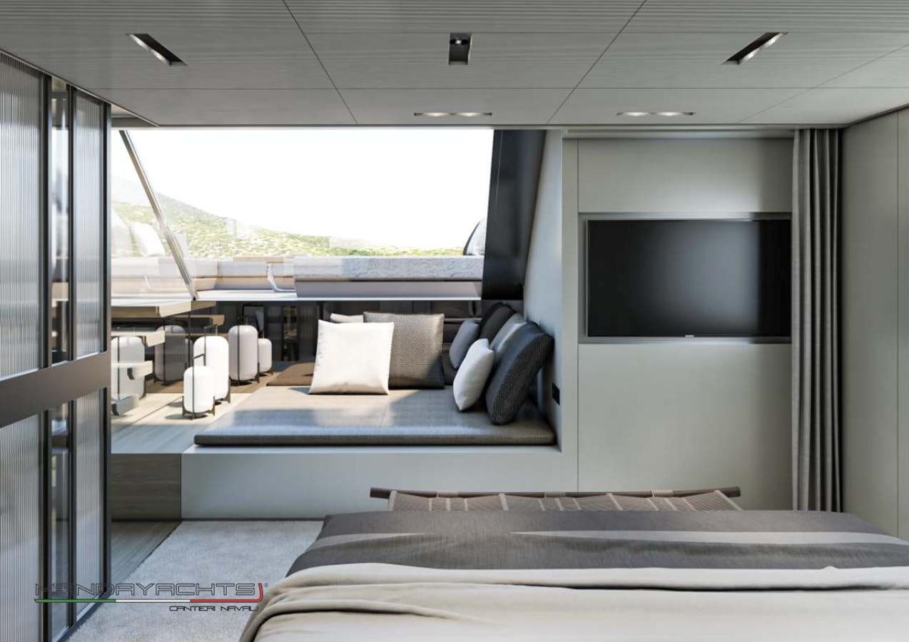 inside of a vehicle aboard MANDA  S09 Yacht for Sale