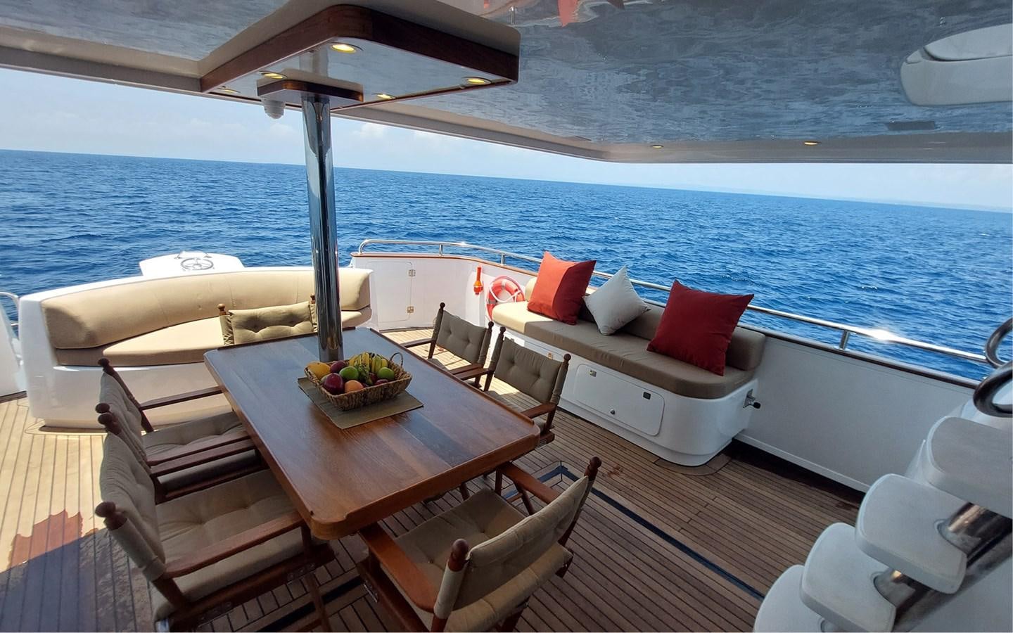 a boat on the water aboard ONEIRONAUT Yacht for Sale