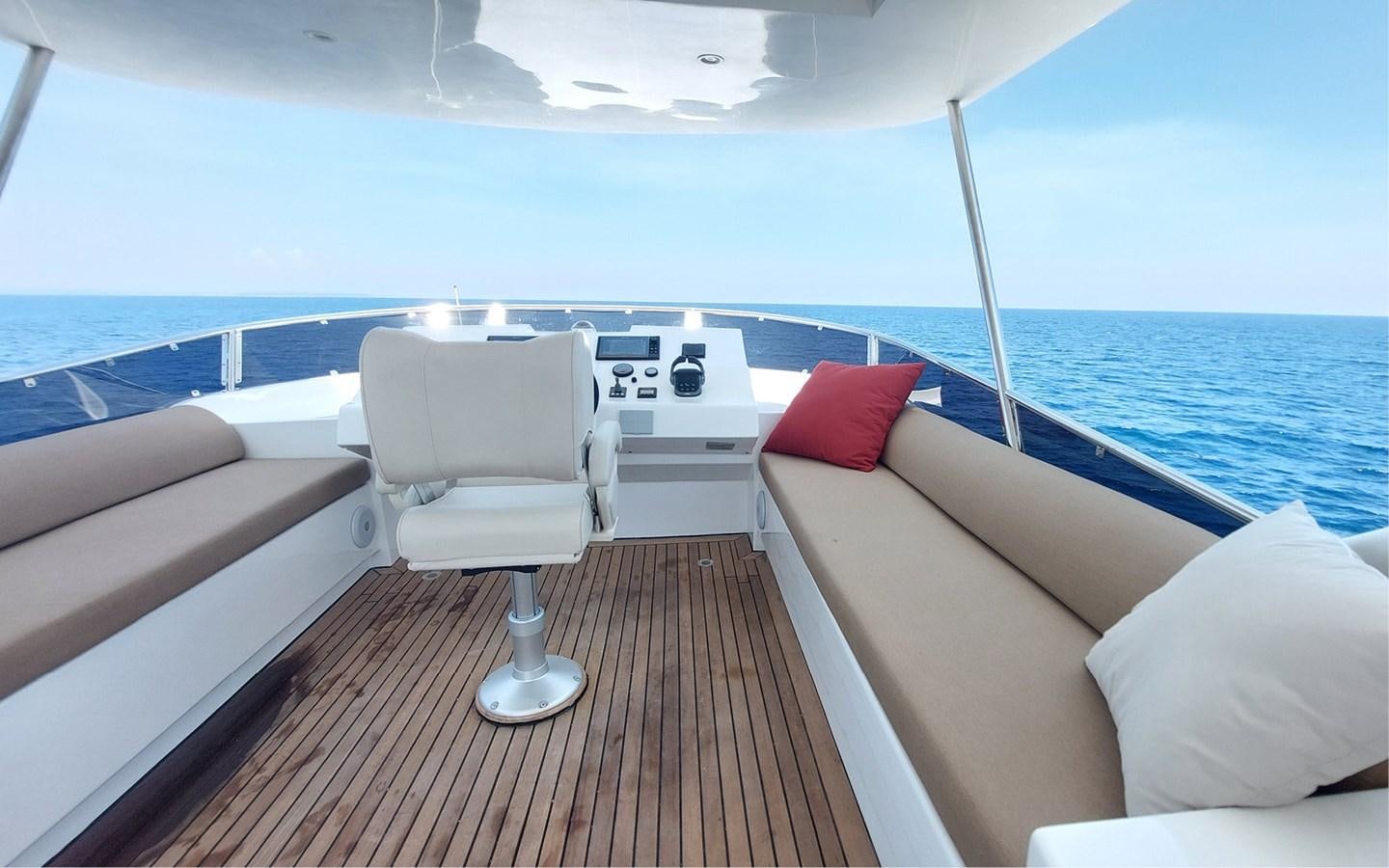 a boat on the water aboard ONEIRONAUT Yacht for Sale