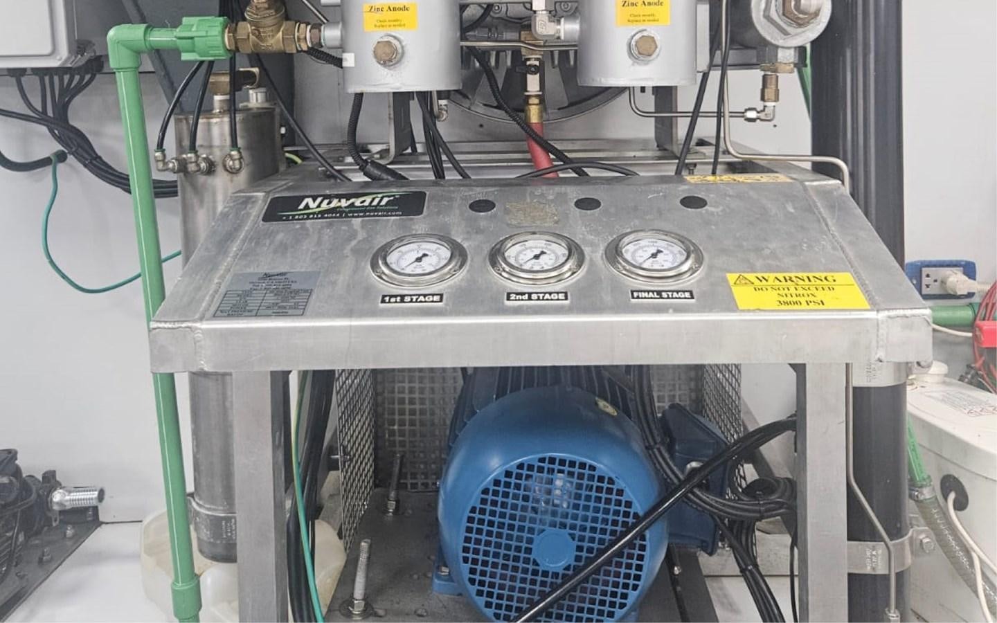 a machine with wires aboard ONEIRONAUT Yacht for Sale