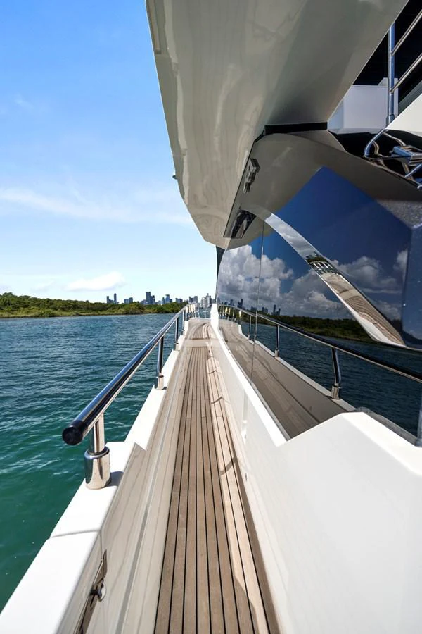 a boat on the water aboard SMILE Yacht for Sale