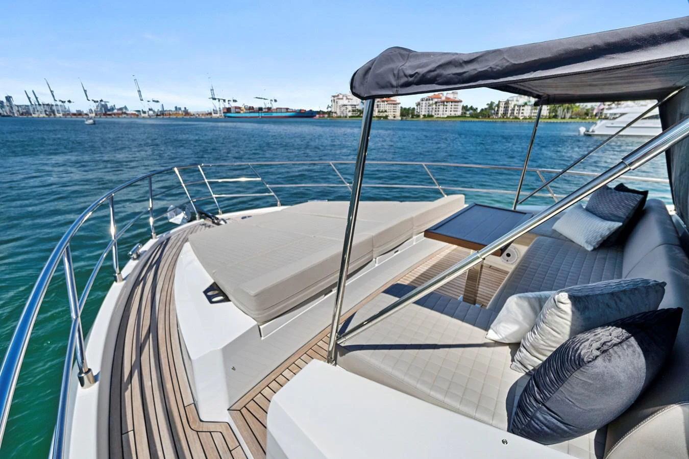 a boat on the water aboard SMILE Yacht for Sale