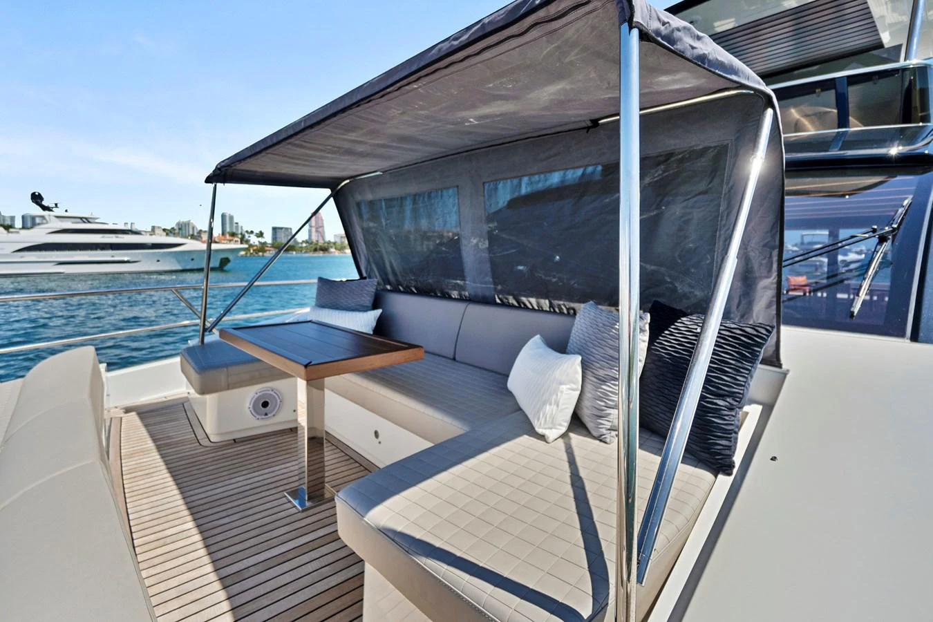 a boat on the water aboard SMILE Yacht for Sale