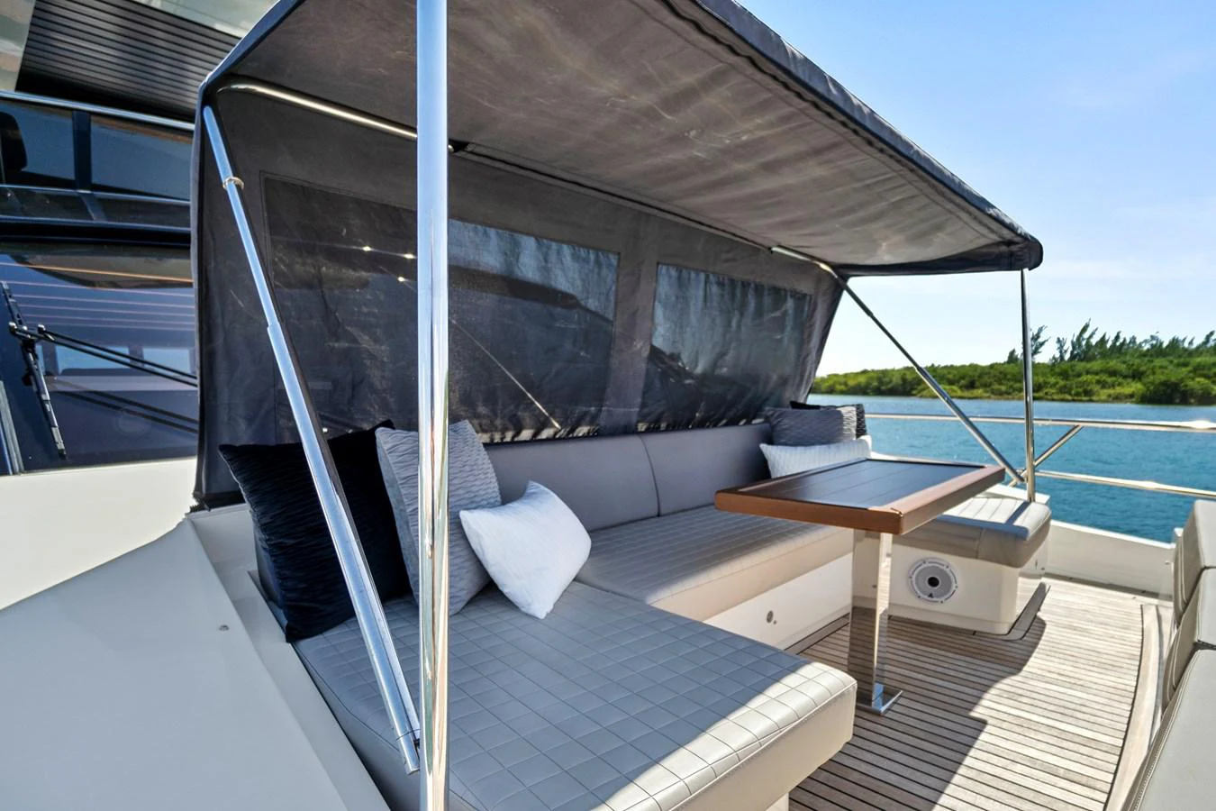 a boat on the water aboard SMILE Yacht for Sale