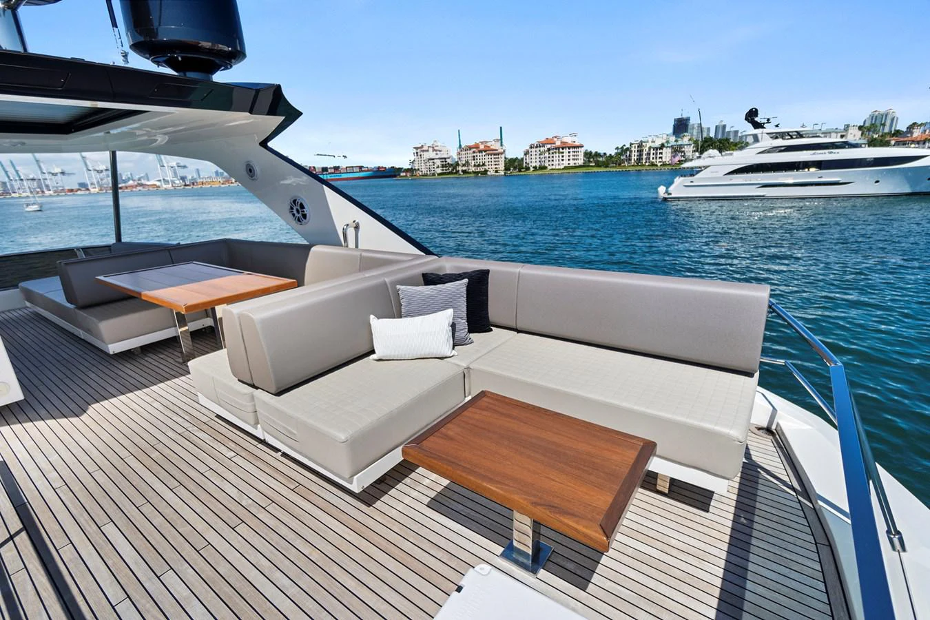 a boat on the water aboard SMILE Yacht for Sale
