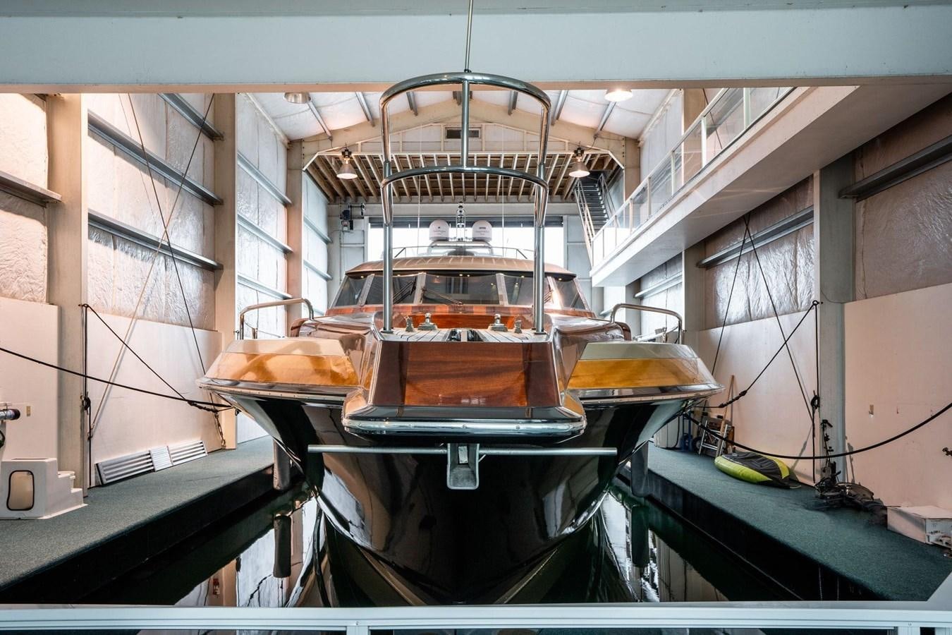 a large factory machinery aboard 1996 ADMIRAL MARINE 71 Yacht for Sale