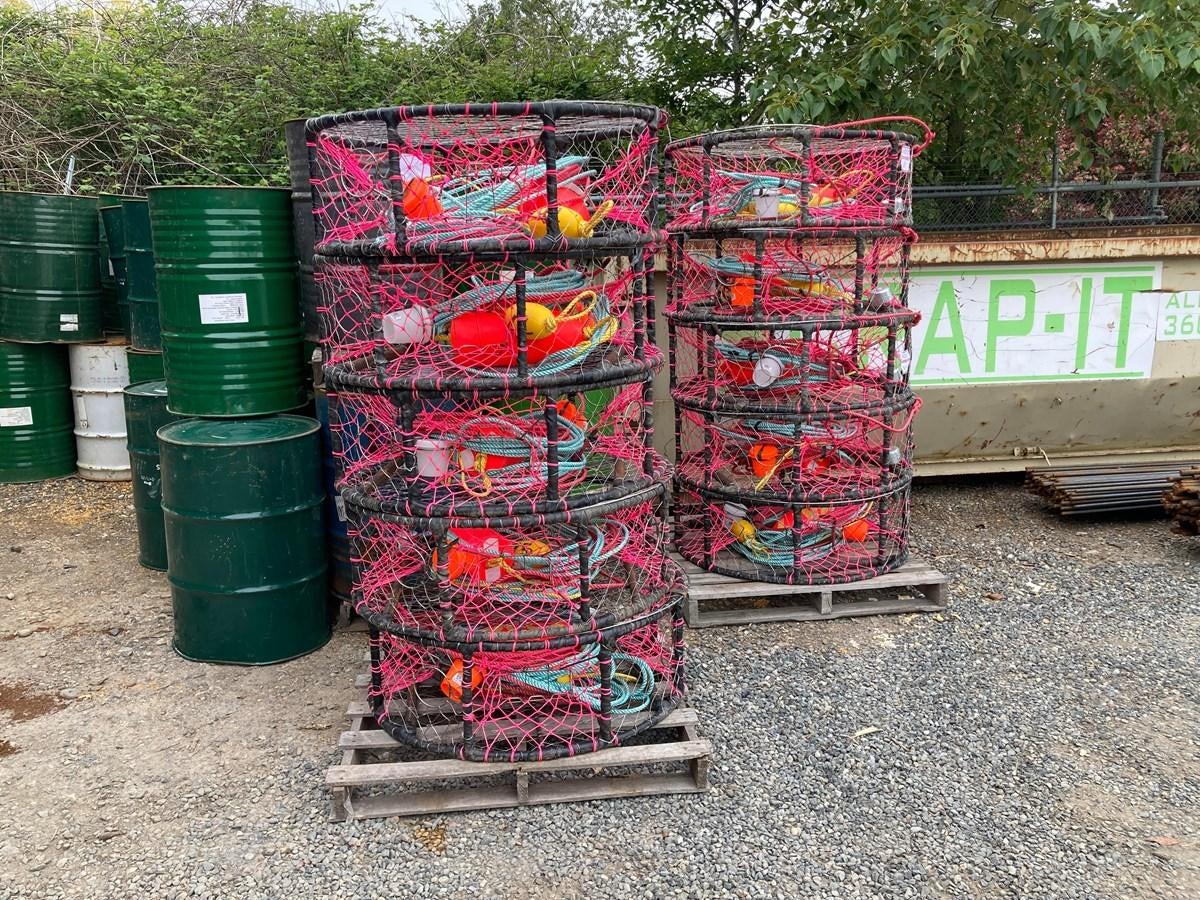 a cart full of candy aboard 1979 CUSTOM LONGLINE/TENDER/CRABBER Yacht for Sale