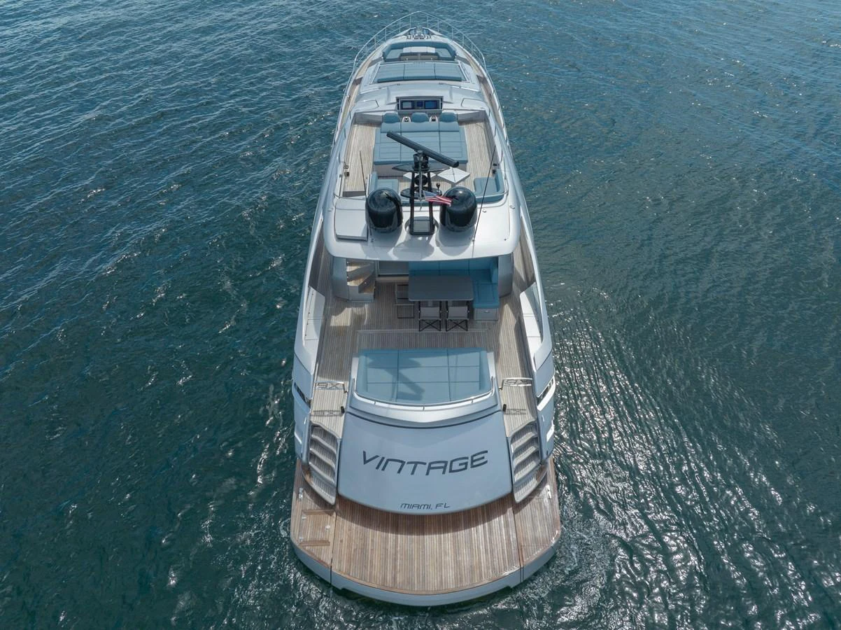 a ship on the water aboard VINTAGE Yacht for Sale