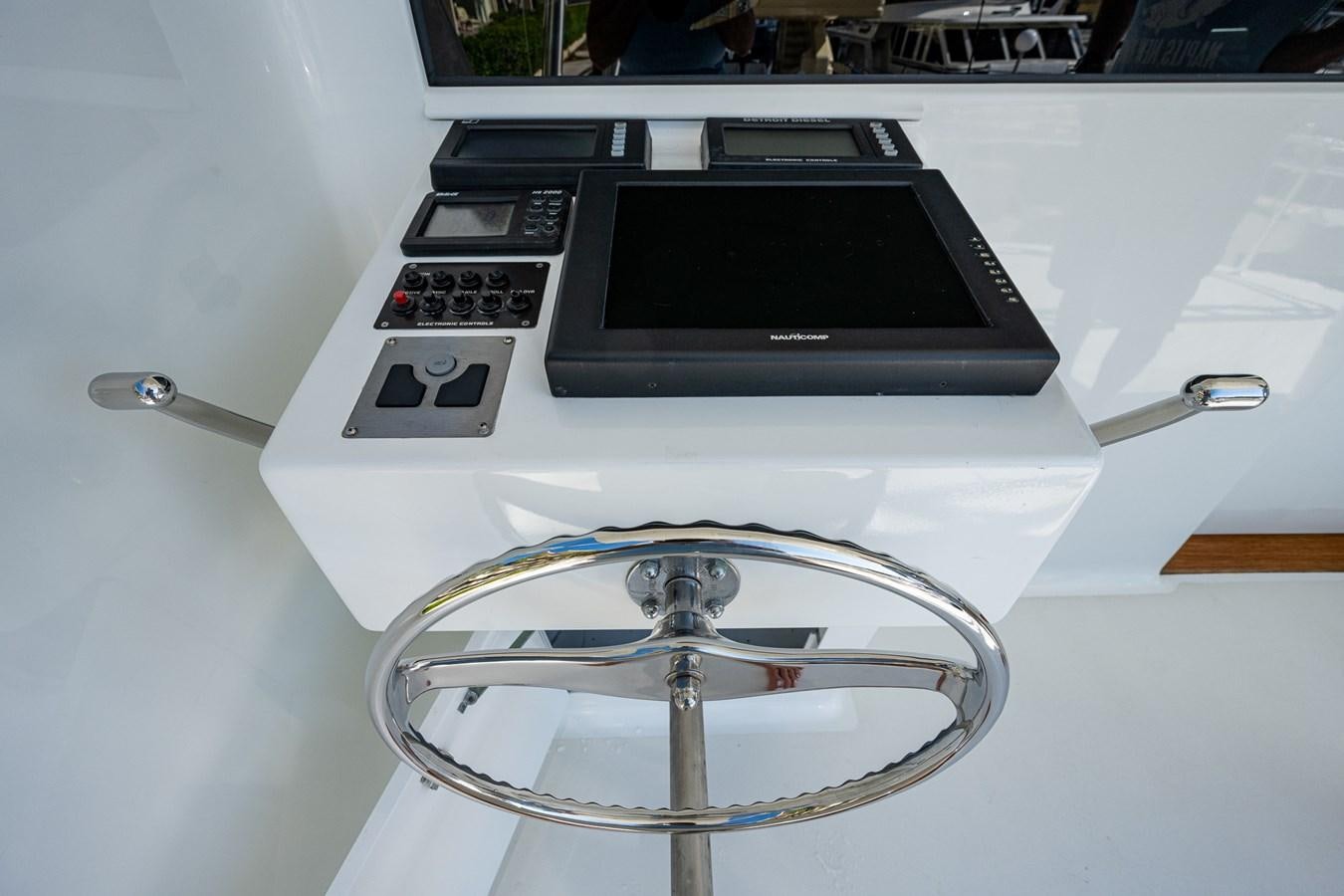 a machine on the counter aboard DON TEO Yacht for Sale
