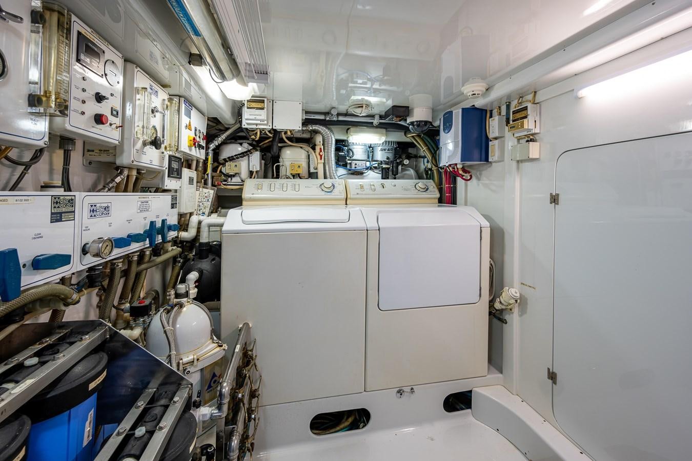 a room with machinery and equipment aboard DON TEO Yacht for Sale