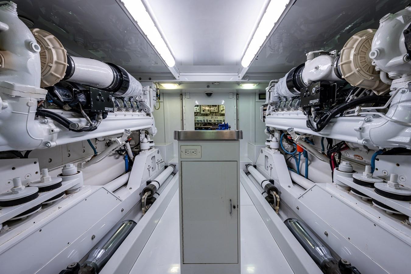 a room with several machines aboard DON TEO Yacht for Sale