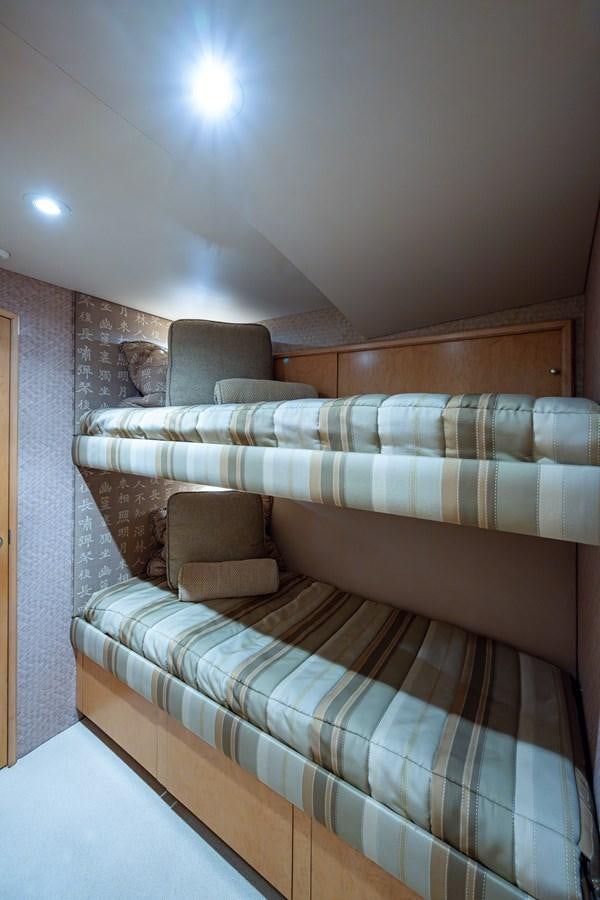 a couch in a room aboard DON TEO Yacht for Sale