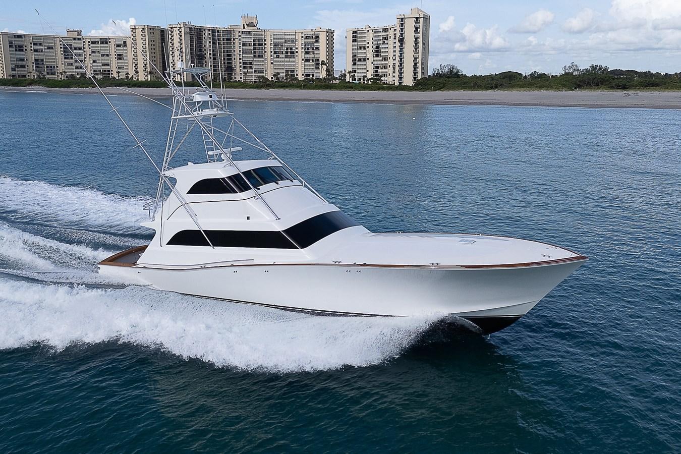 a white boat on the water aboard DON TEO Yacht for Sale
