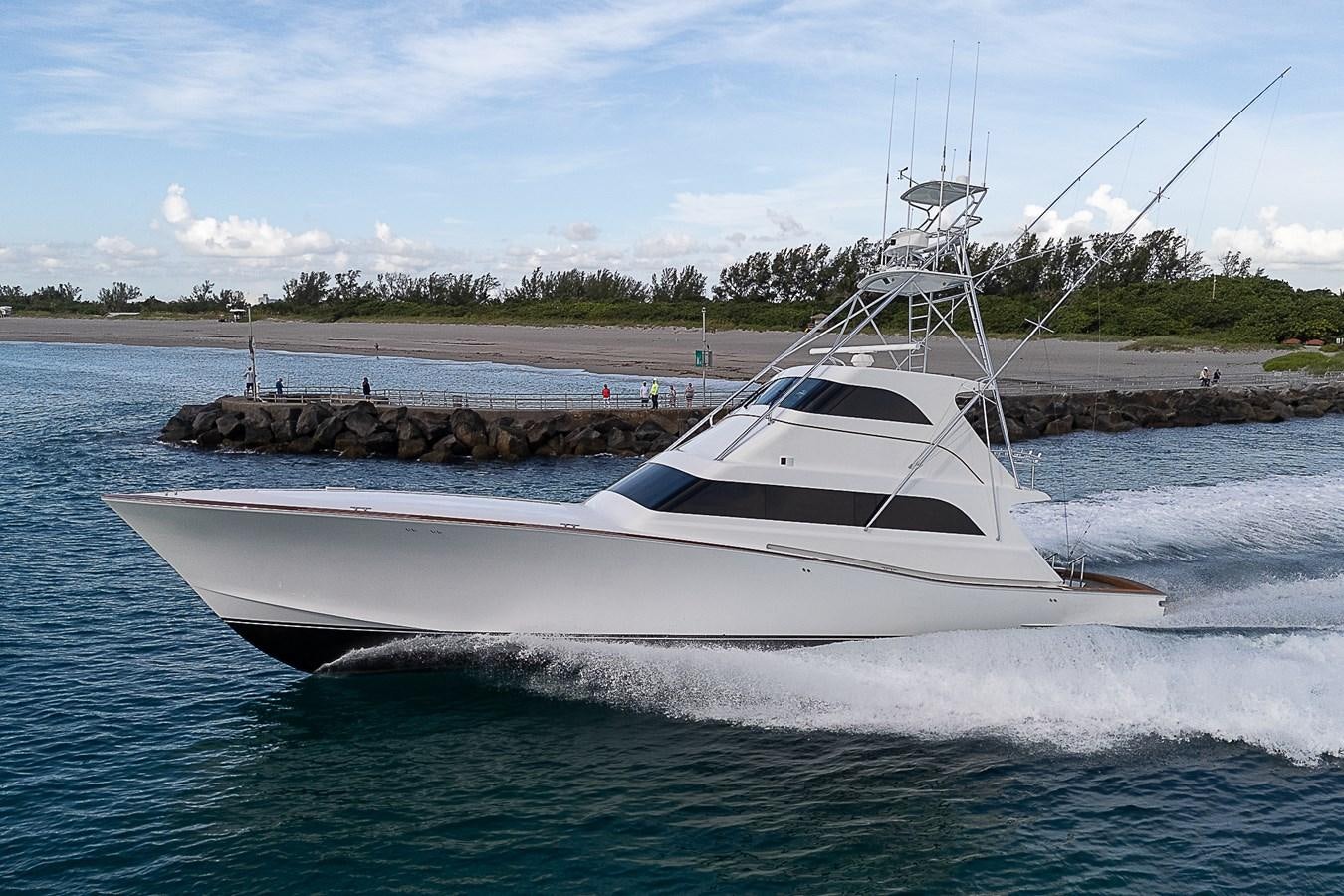 a white boat on the water aboard DON TEO Yacht for Sale