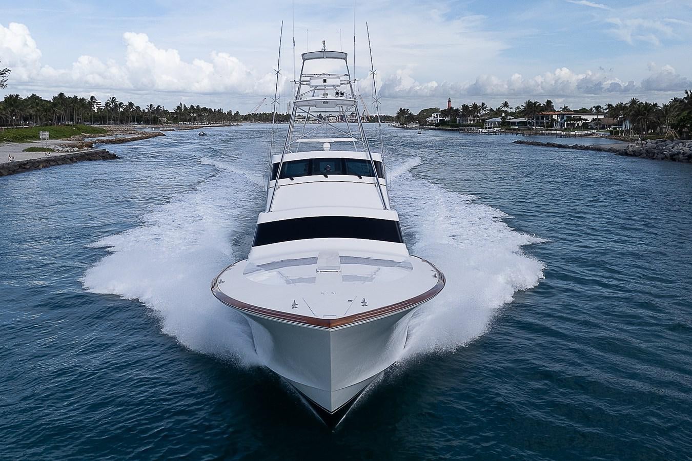 a boat on the water aboard DON TEO Yacht for Sale
