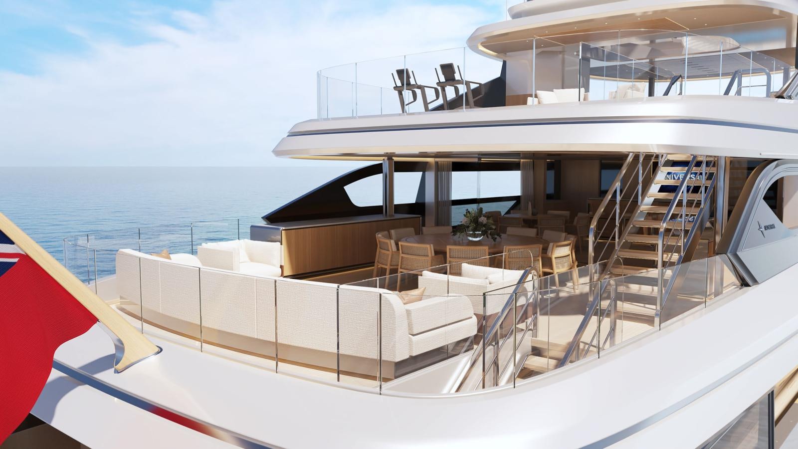 a boat on the water aboard PANORAMA 53M Yacht for Sale