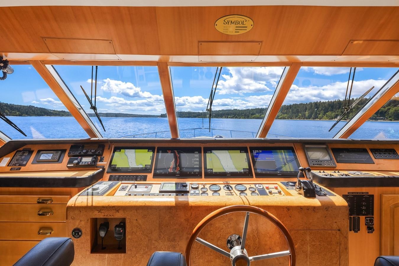 inside of a wooden vehicle aboard QUE SA-RAH SA-RAH Yacht for Sale