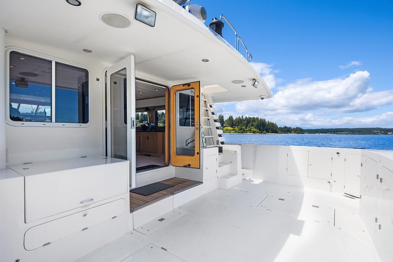 a boat on the water aboard QUE SA-RAH SA-RAH Yacht for Sale