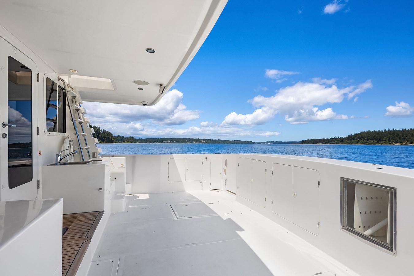 a boat on the water aboard QUE SA-RAH SA-RAH Yacht for Sale