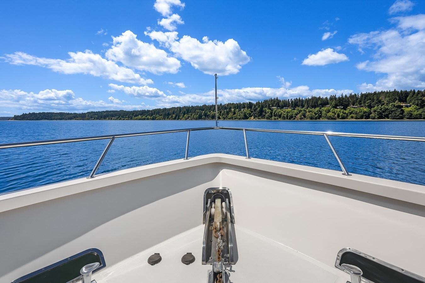 a boat on the water aboard QUE SA-RAH SA-RAH Yacht for Sale