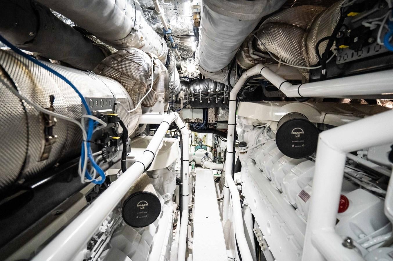 close-up of a machine aboard ANMAX Yacht for Sale