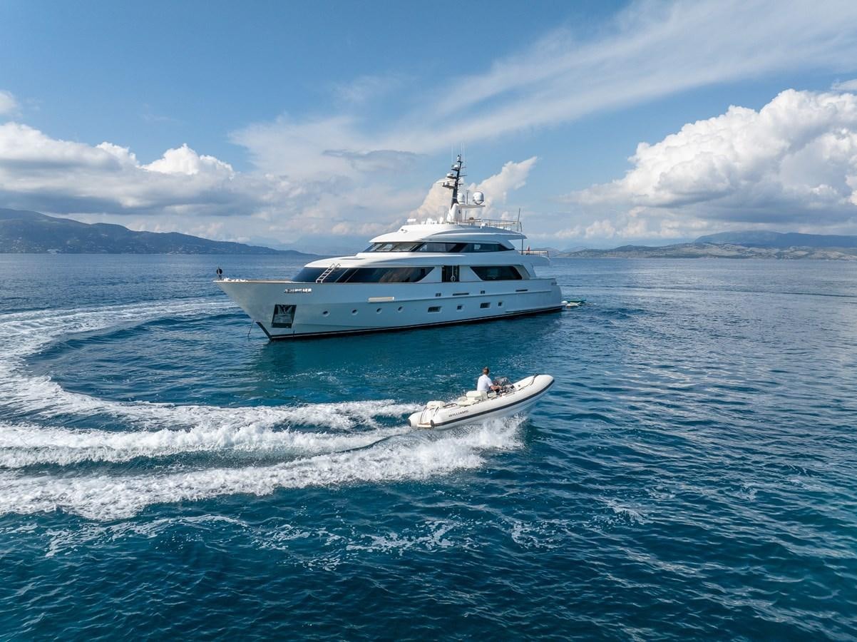 a boat on the water aboard ZULU 3 Yacht for Sale