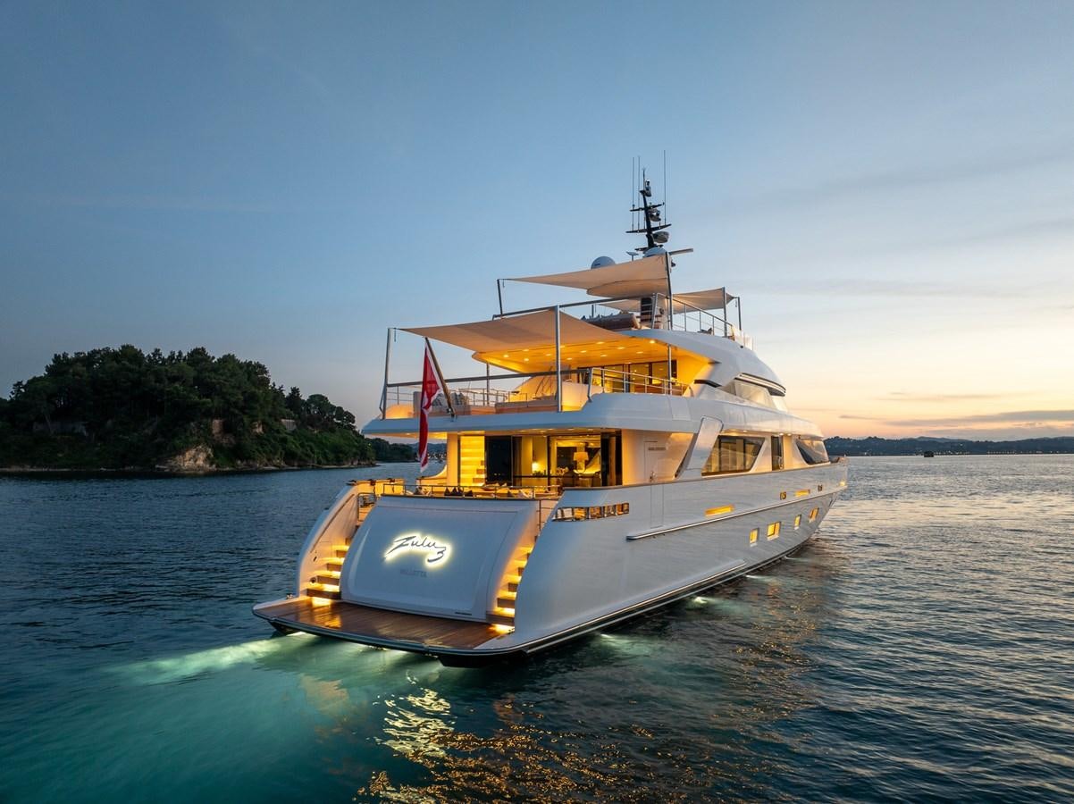 a boat on the water aboard ZULU 3 Yacht for Sale