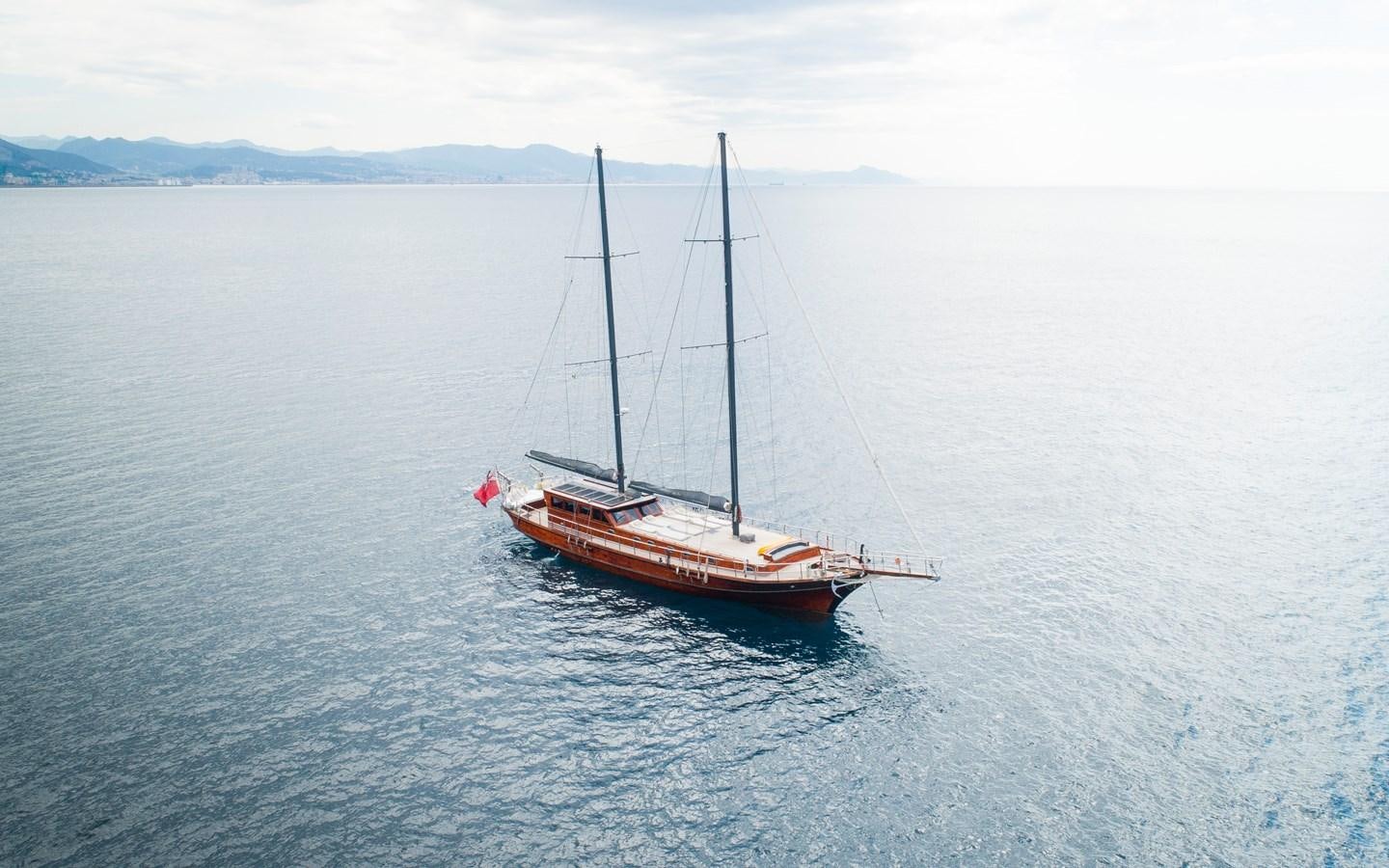 a boat in the water aboard DAI Yacht for Sale