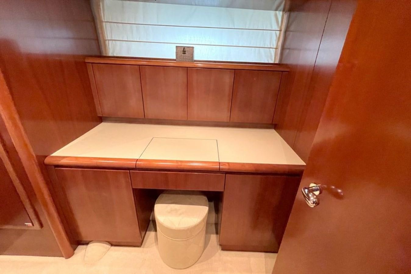 a toilet in a bathroom aboard VIDA LOCA Yacht for Sale