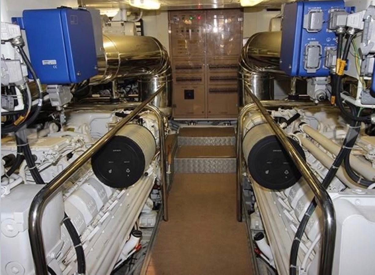 a room with several machines aboard VIDA LOCA Yacht for Sale