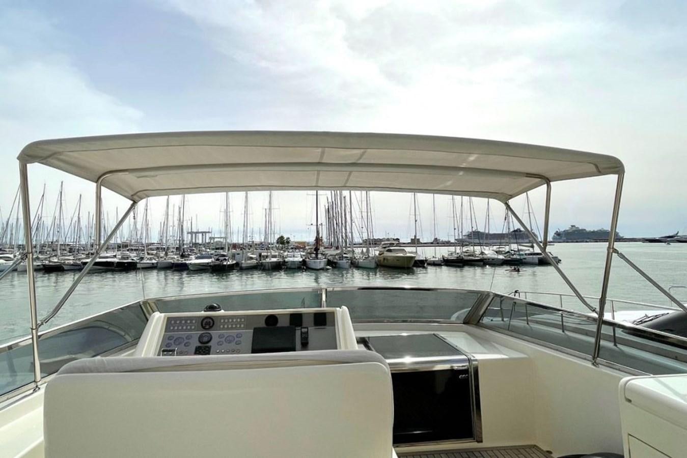 a boat in the water aboard VIDA LOCA Yacht for Sale