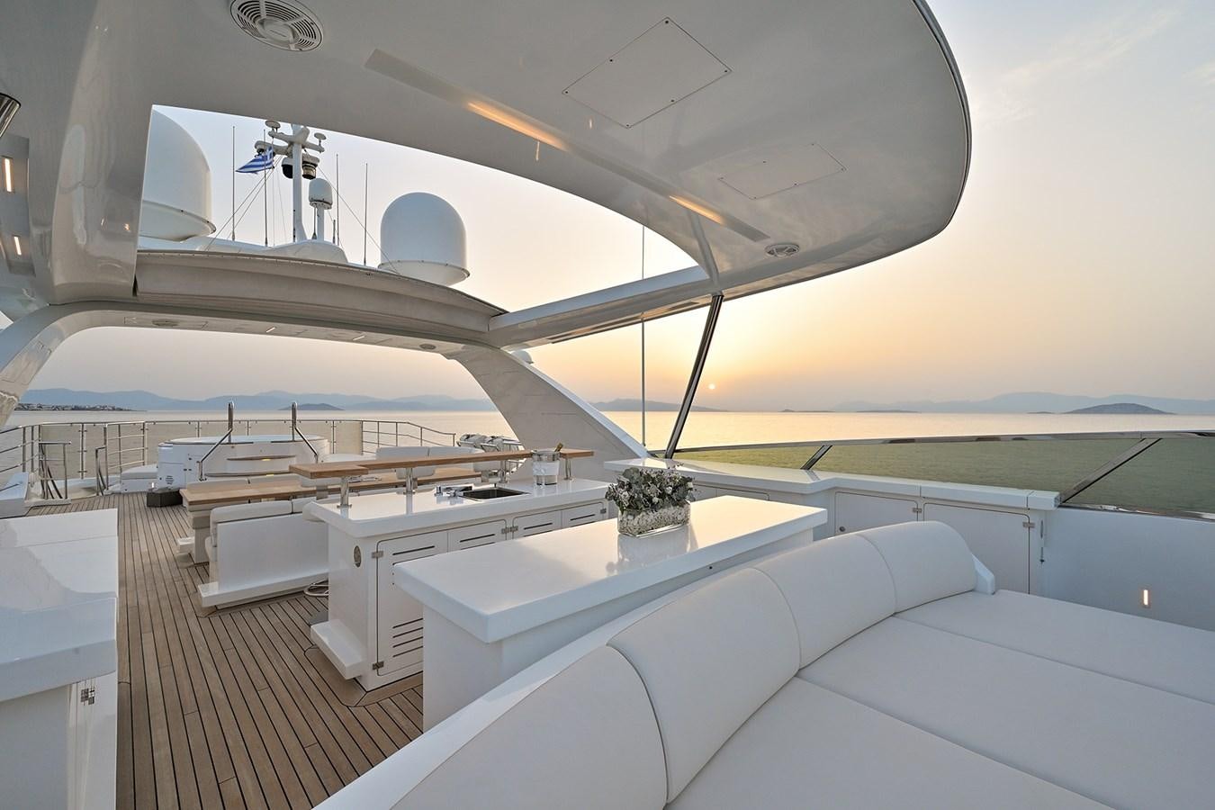 a cockpit of a plane aboard FREEDAY Yacht for Sale