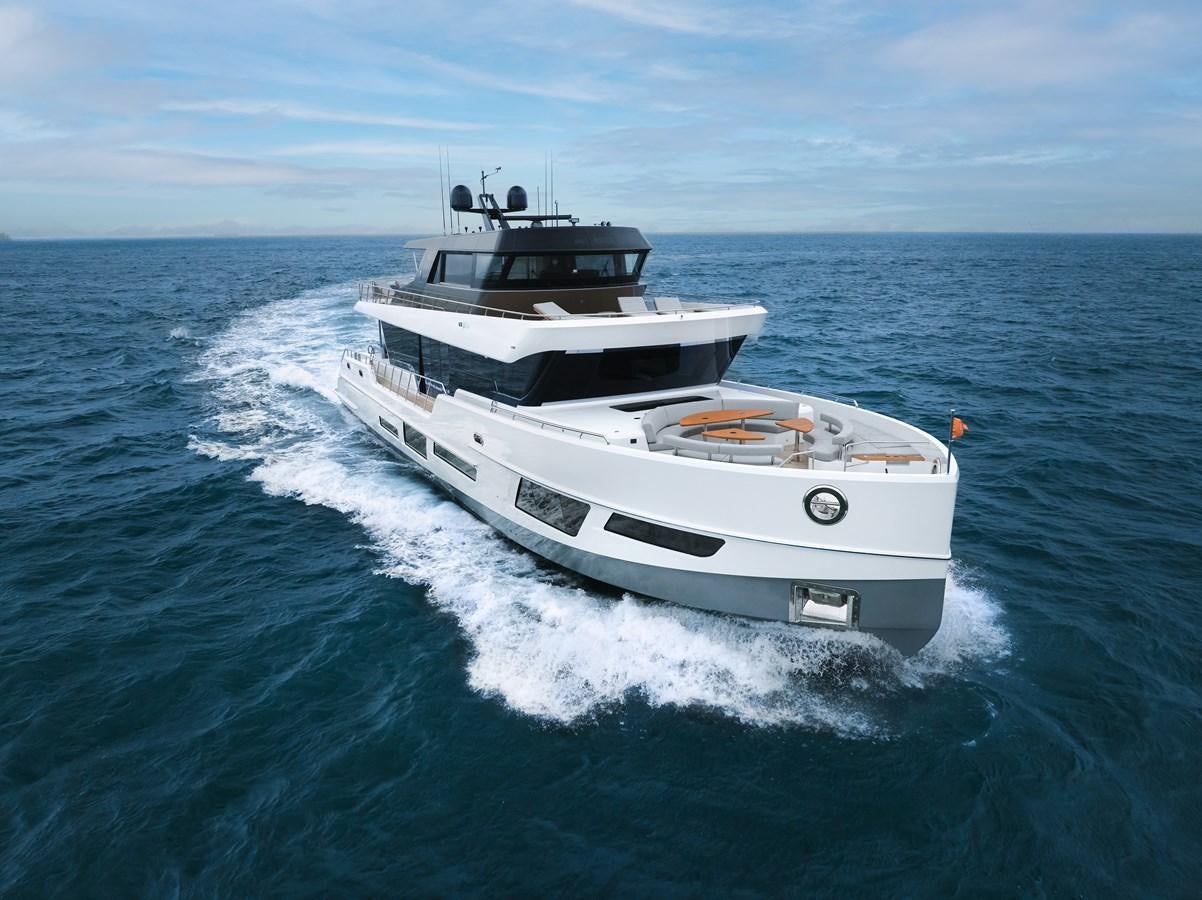 a boat on the water aboard CLX96/01 Yacht for Sale
